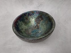 Petit bol, cuisson raku
