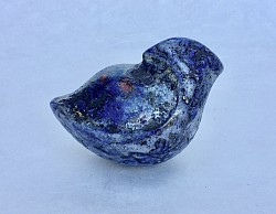 Oiseau émaillé cuisson raku