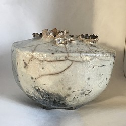 Pique fleurs engobé et raku